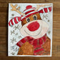 Santa Reindeer - ORIGINAL 14x17”