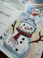 Snowman's Squad - Greeting cards (SET OF 8)