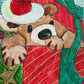 Santa Teddy Bear - Art Prints