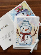 Snowman's Squad - Greeting cards (SET OF 8)