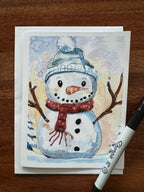 Snowman's Squad - Greeting cards (SET OF 8)