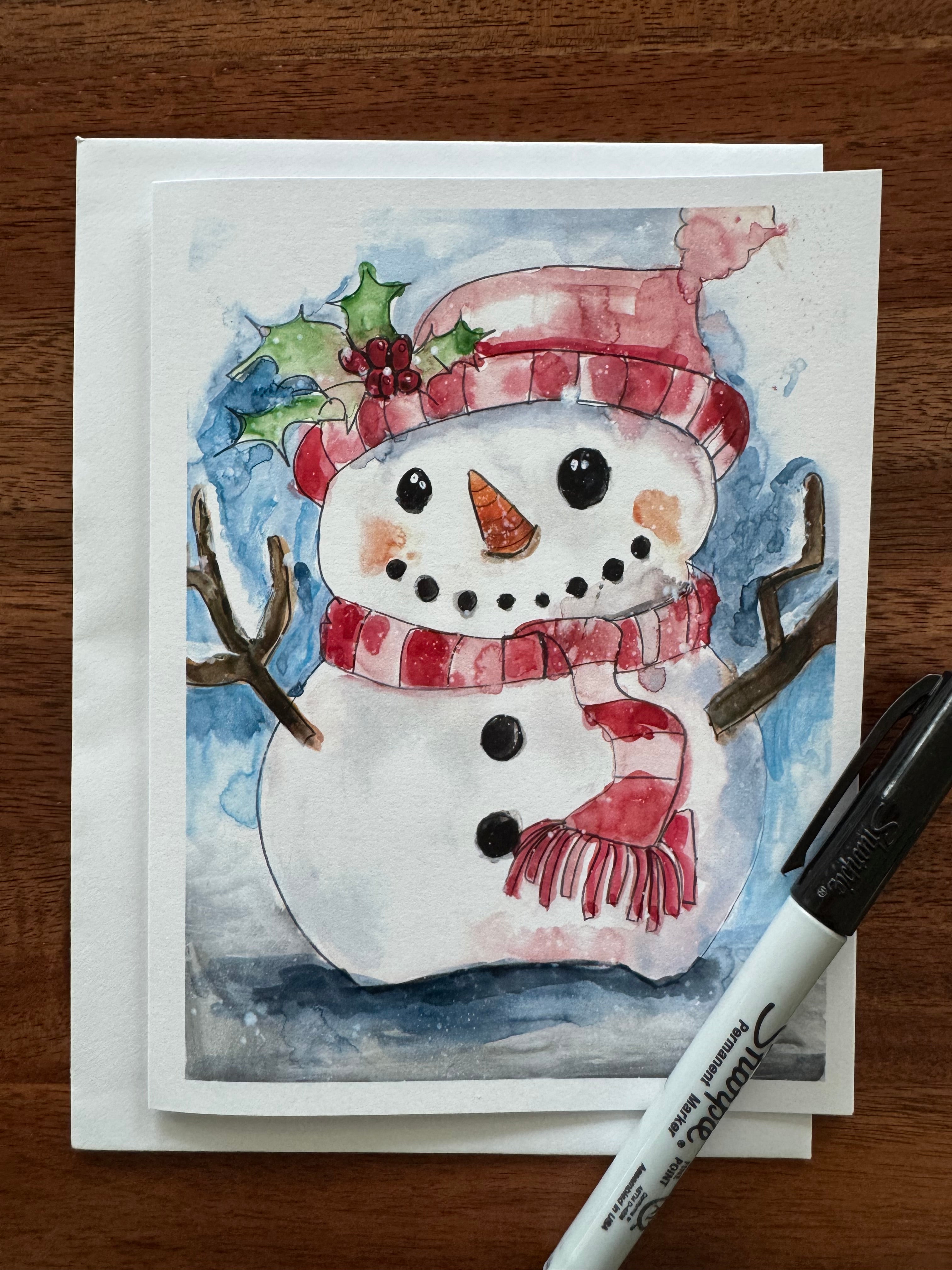 Snowman's Squad - Greeting cards (SET OF 8)