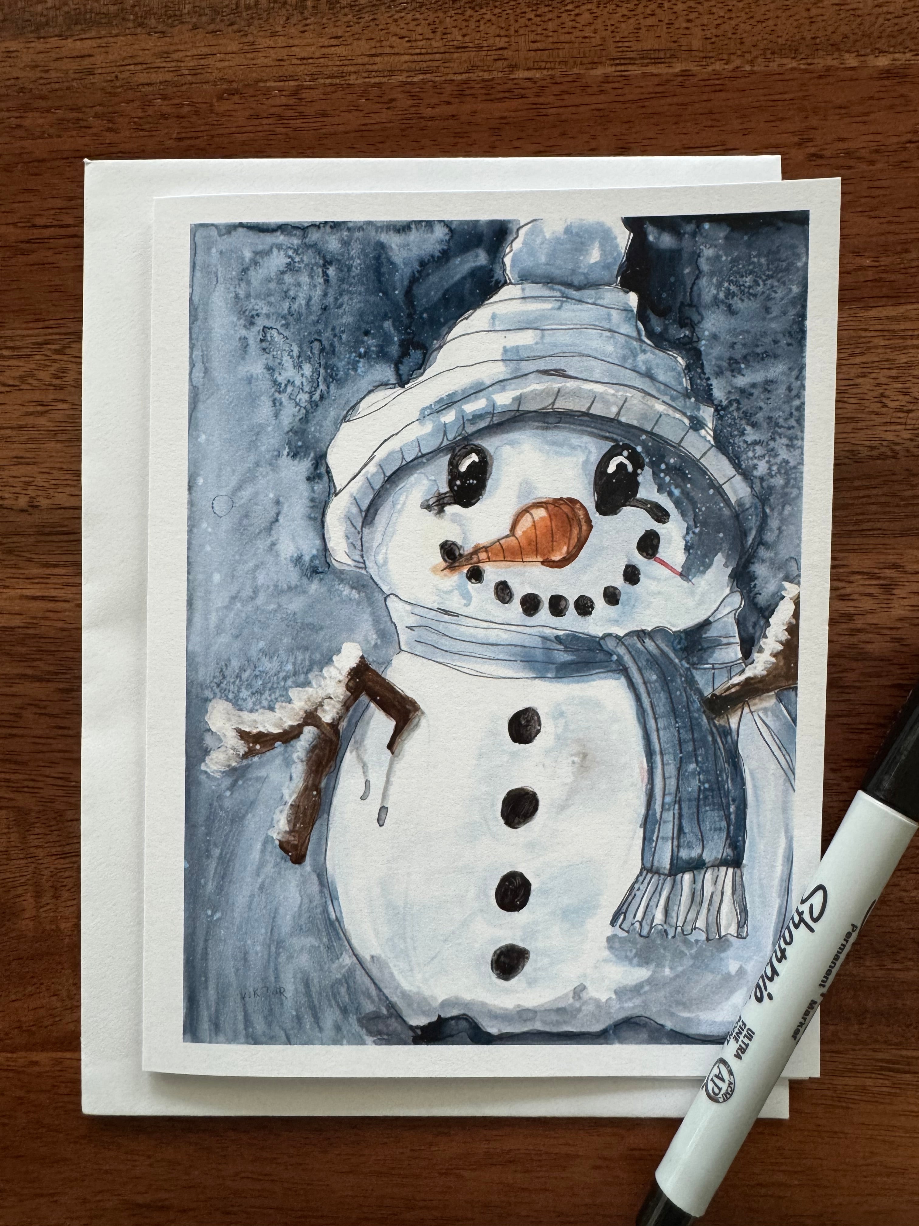 Snowman's Squad - Greeting cards (SET OF 8)