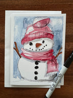 Snowman's Squad - Greeting cards (SET OF 8)