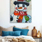 Santa Snowman - Art Prints