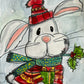 Santa Bunny - Art Prints