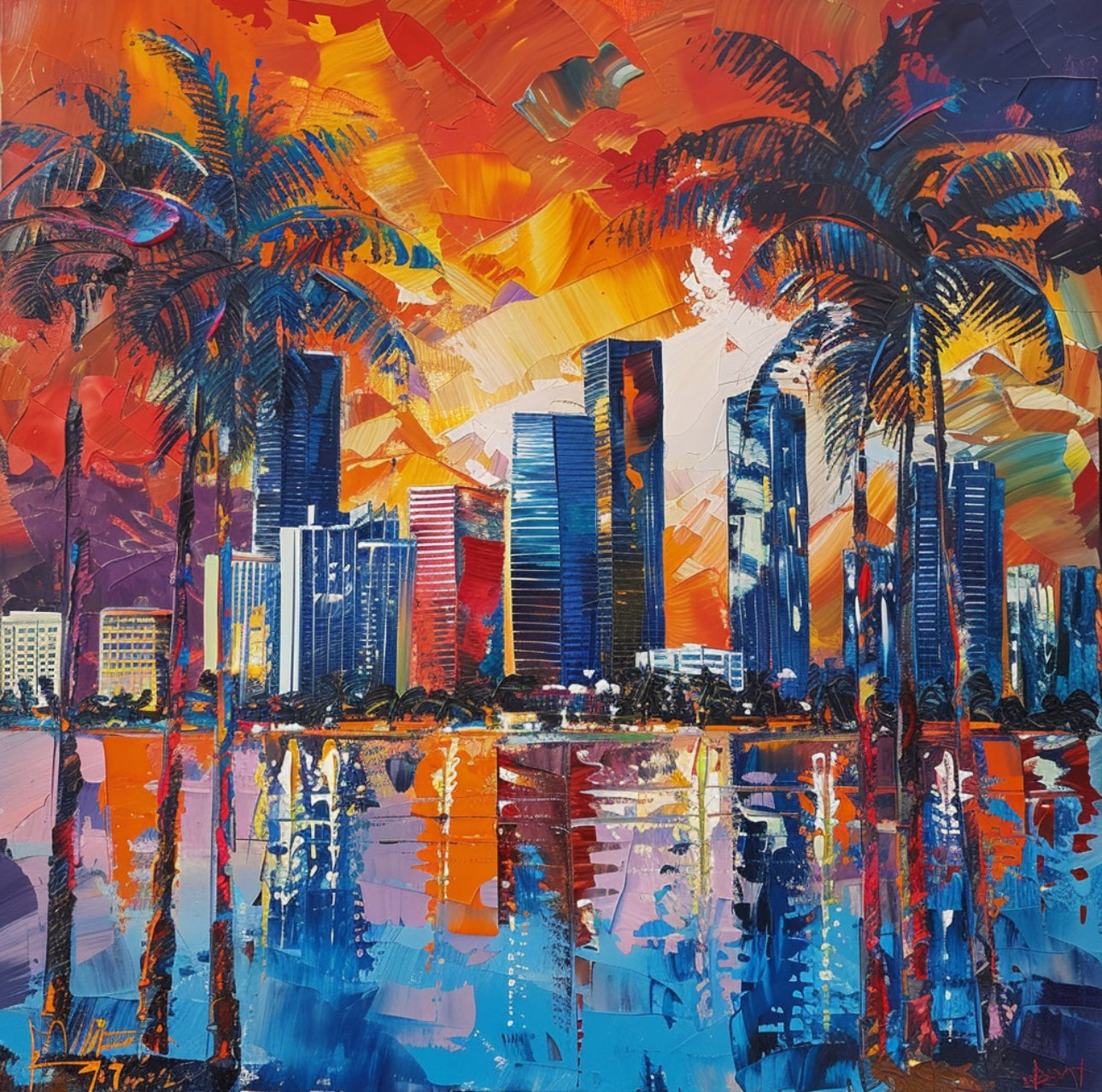 Miami Vibes II - Art Prints