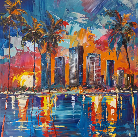 Miami Vibes I - Art Prints