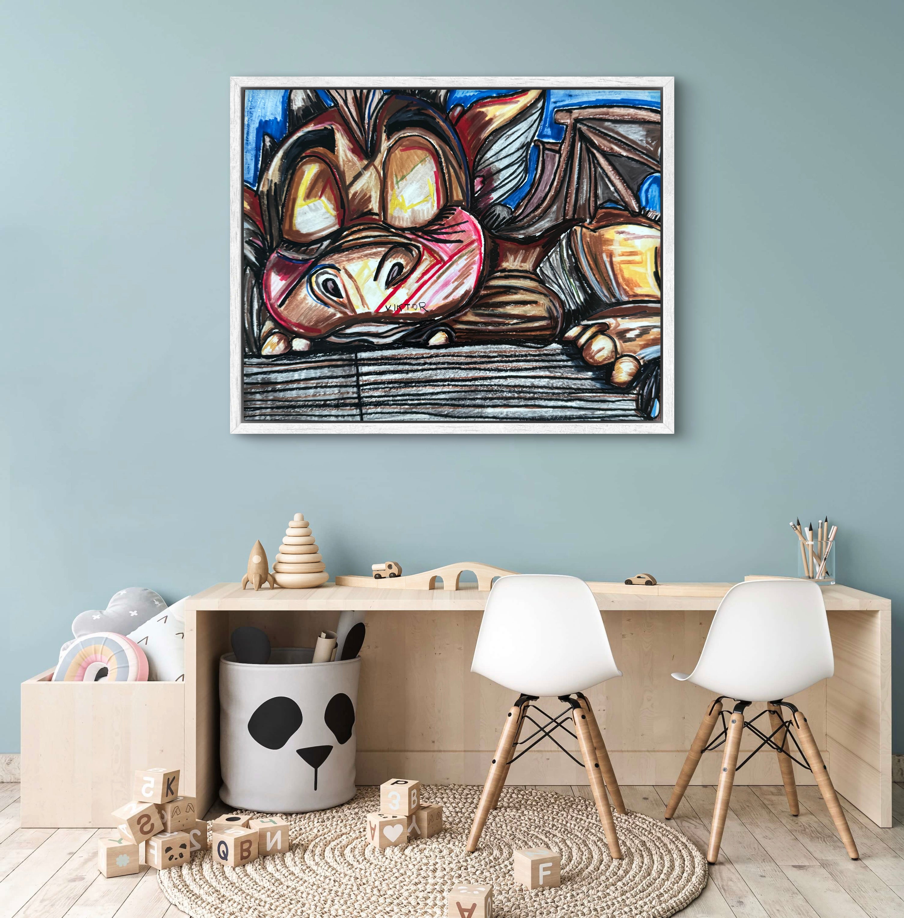 Lazy Dragon - Art Prints (landscape)