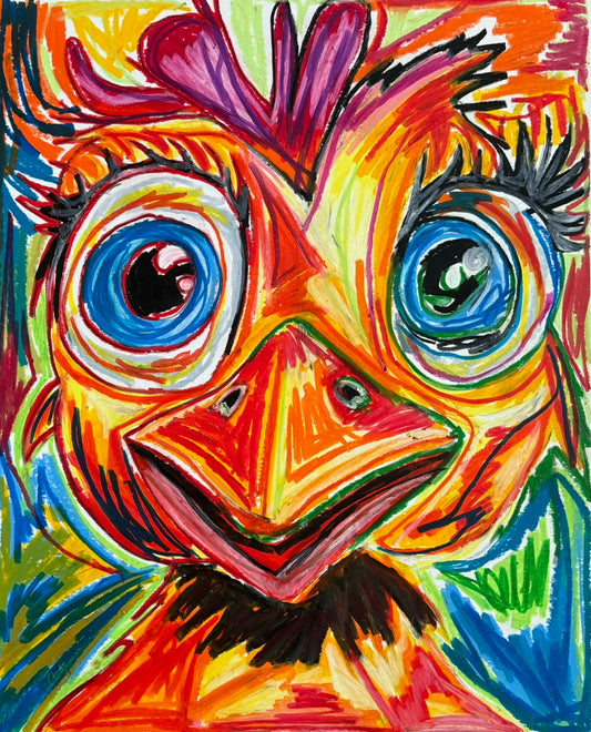 Dolly the Chicken - Art Prints