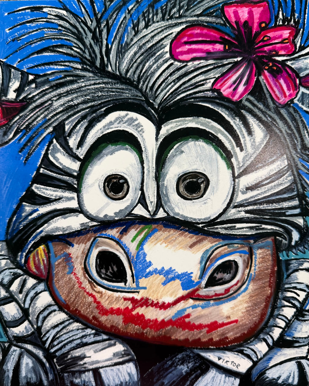 Vibrant Stripes - Art Prints