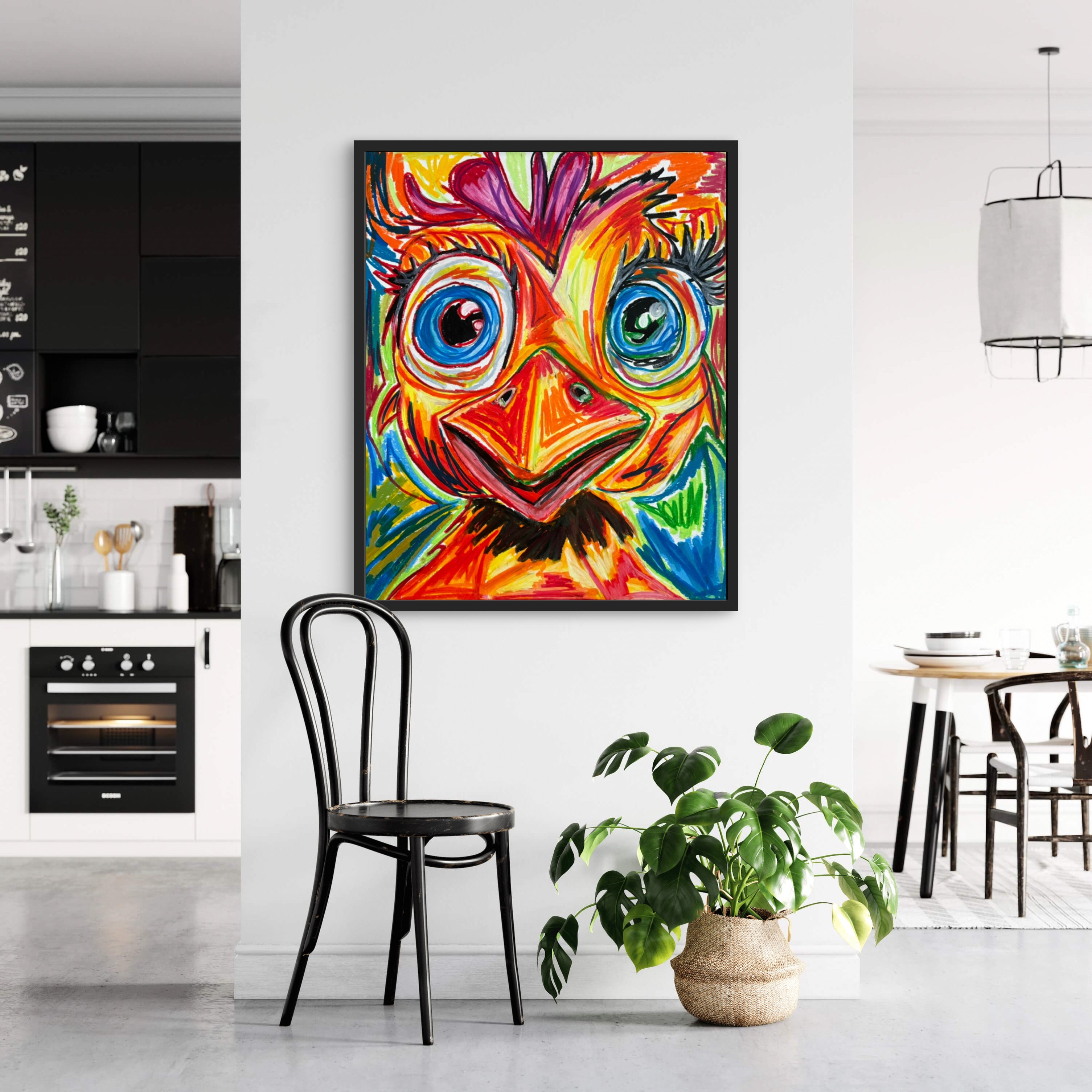 Dolly the Chicken - Art Prints