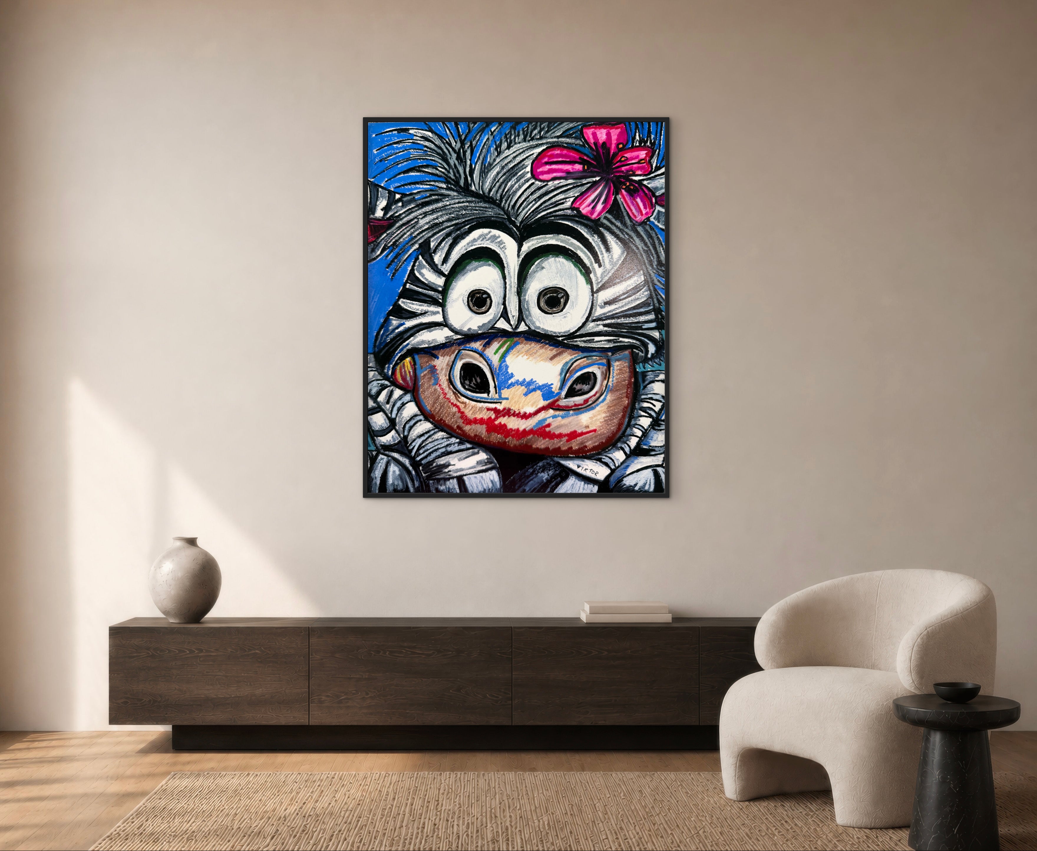 Vibrant Stripes - Art Prints