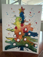 Festive Holiday Cards - Greeting cards (set of 6)