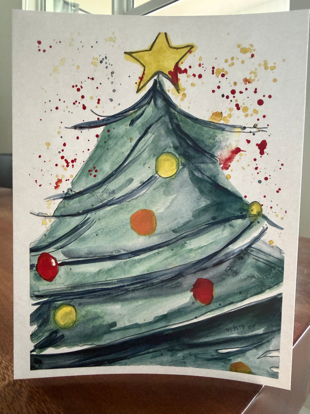 Festive Holiday Cards - Greeting cards (set of 6)