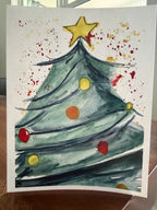 Festive Holiday Cards - Greeting cards (set of 6)