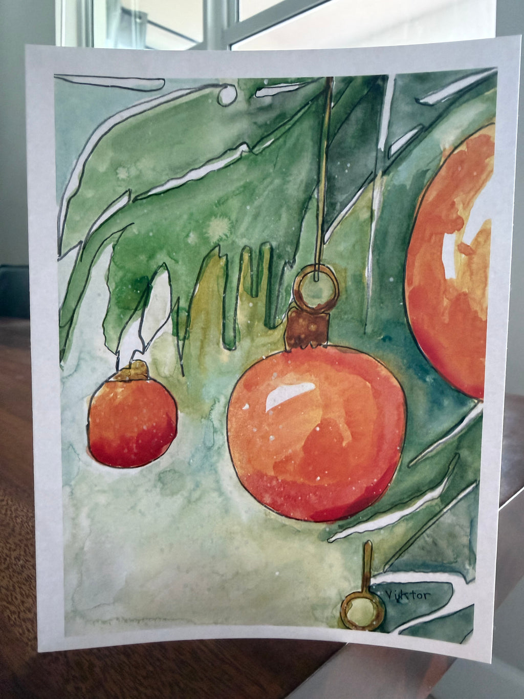 Festive Holiday Cards - Greeting cards (set of 6)