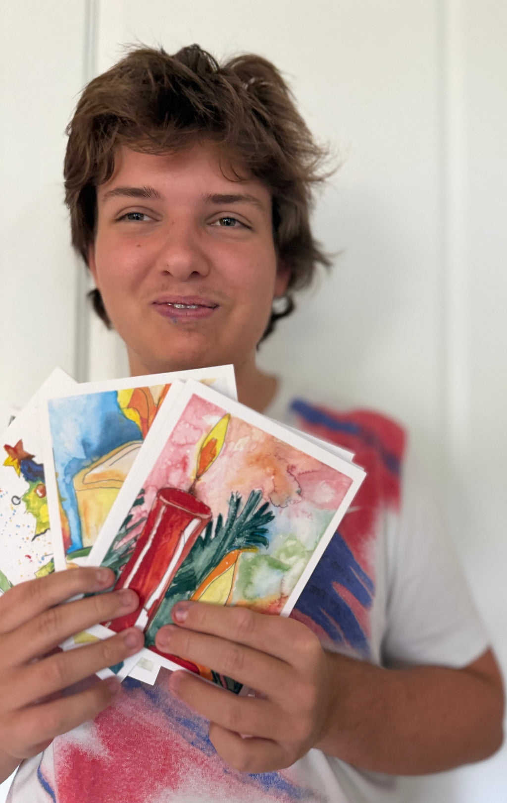 Festive Holiday Cards - Greeting cards (set of 6)