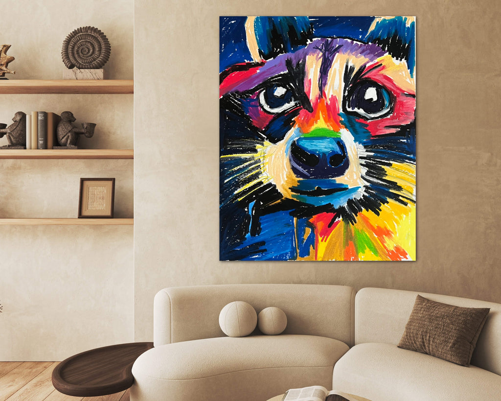 The Raccoon - Art Prints