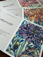 Dahlia - Greeting cards (Set of 6)