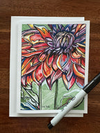 Dahlia - Greeting cards (Set of 6)