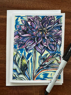 Dahlia - Greeting cards (Set of 6)