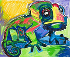 Chameleon - Art Prints