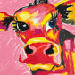 Red Cow - Art Prints