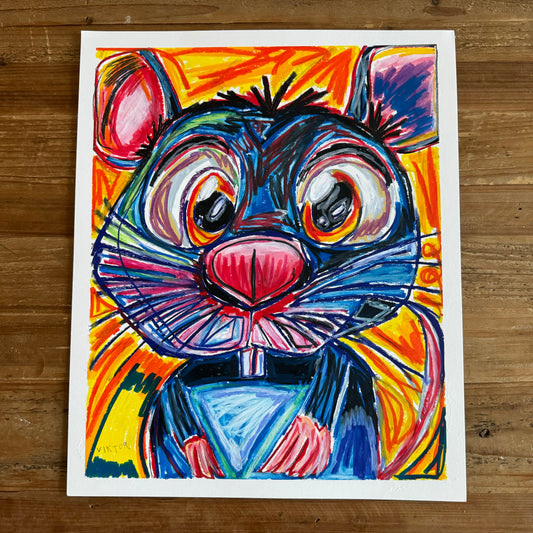 Maus The Mouse  - ORIGINAL  14x17”