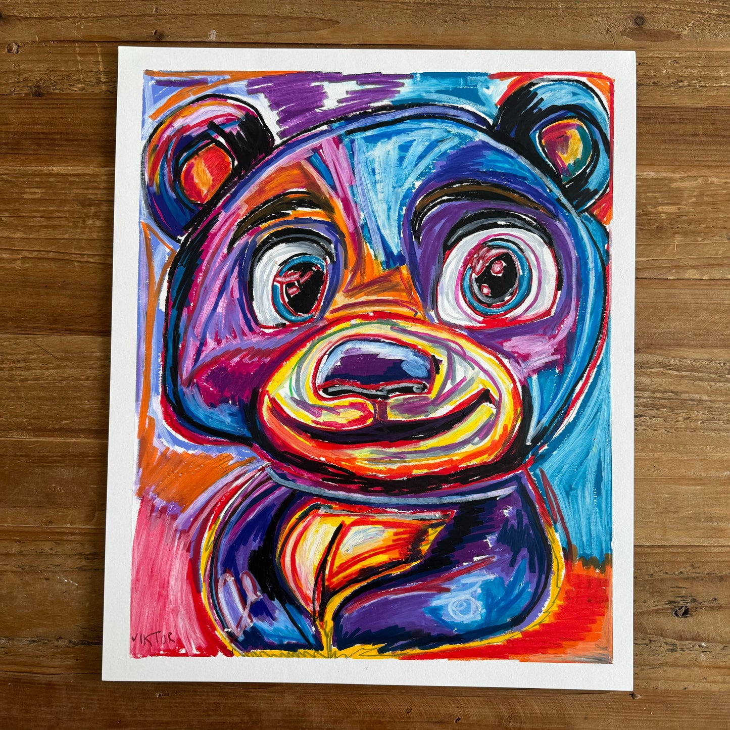 Teddy - ORIGINAL  14x17”