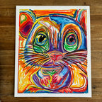 Mighty Mouse  - ORIGINAL  14x17”