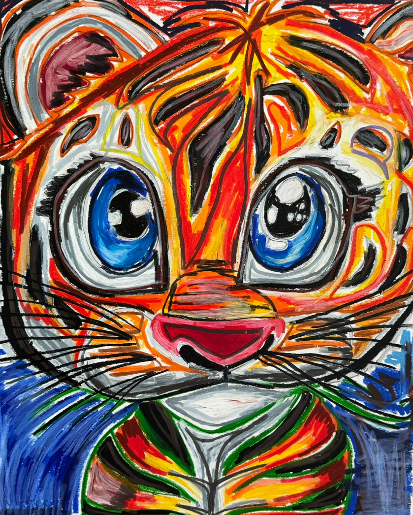 Baby Tiger - Art Prints