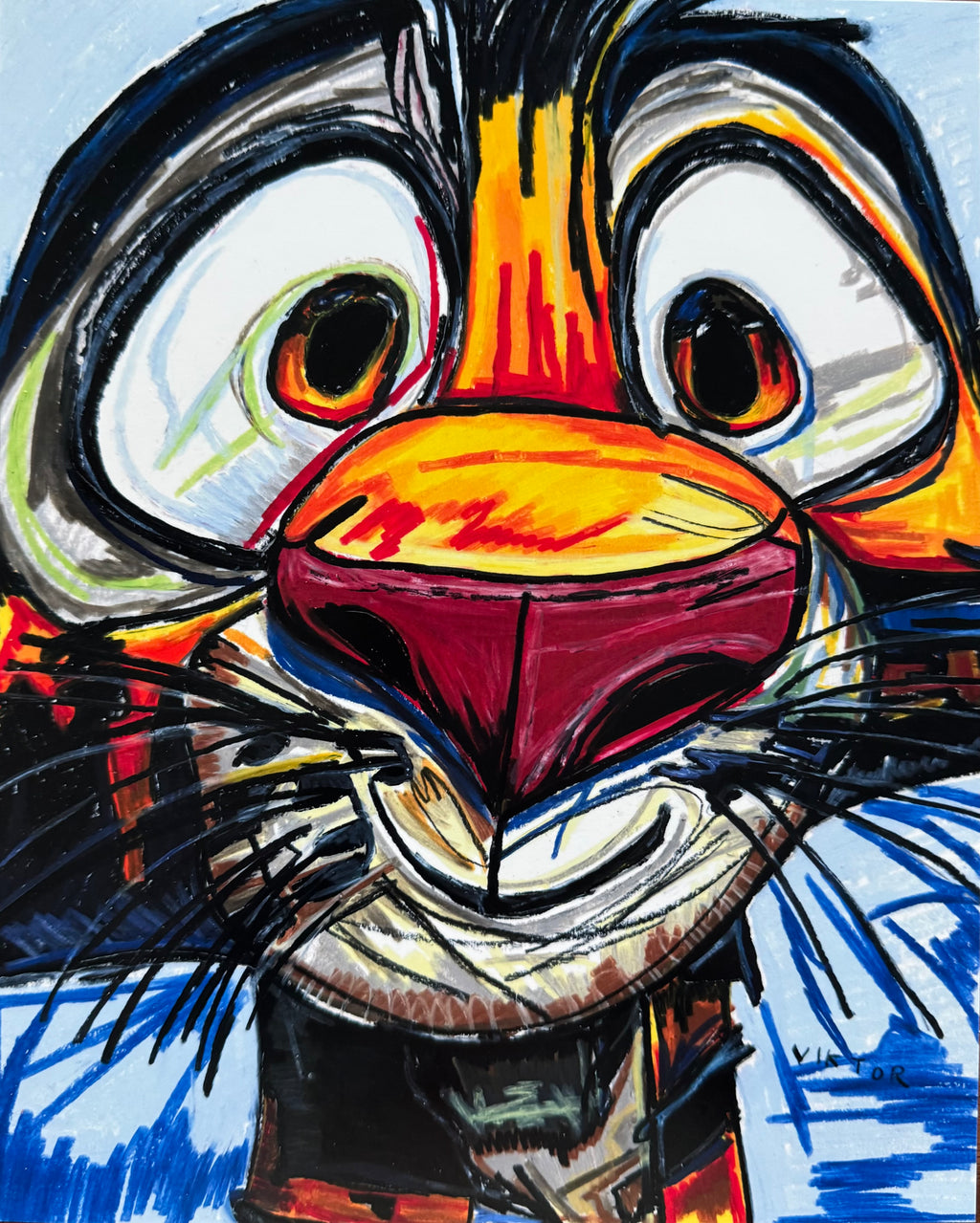 Cute Tiger - Art Prints