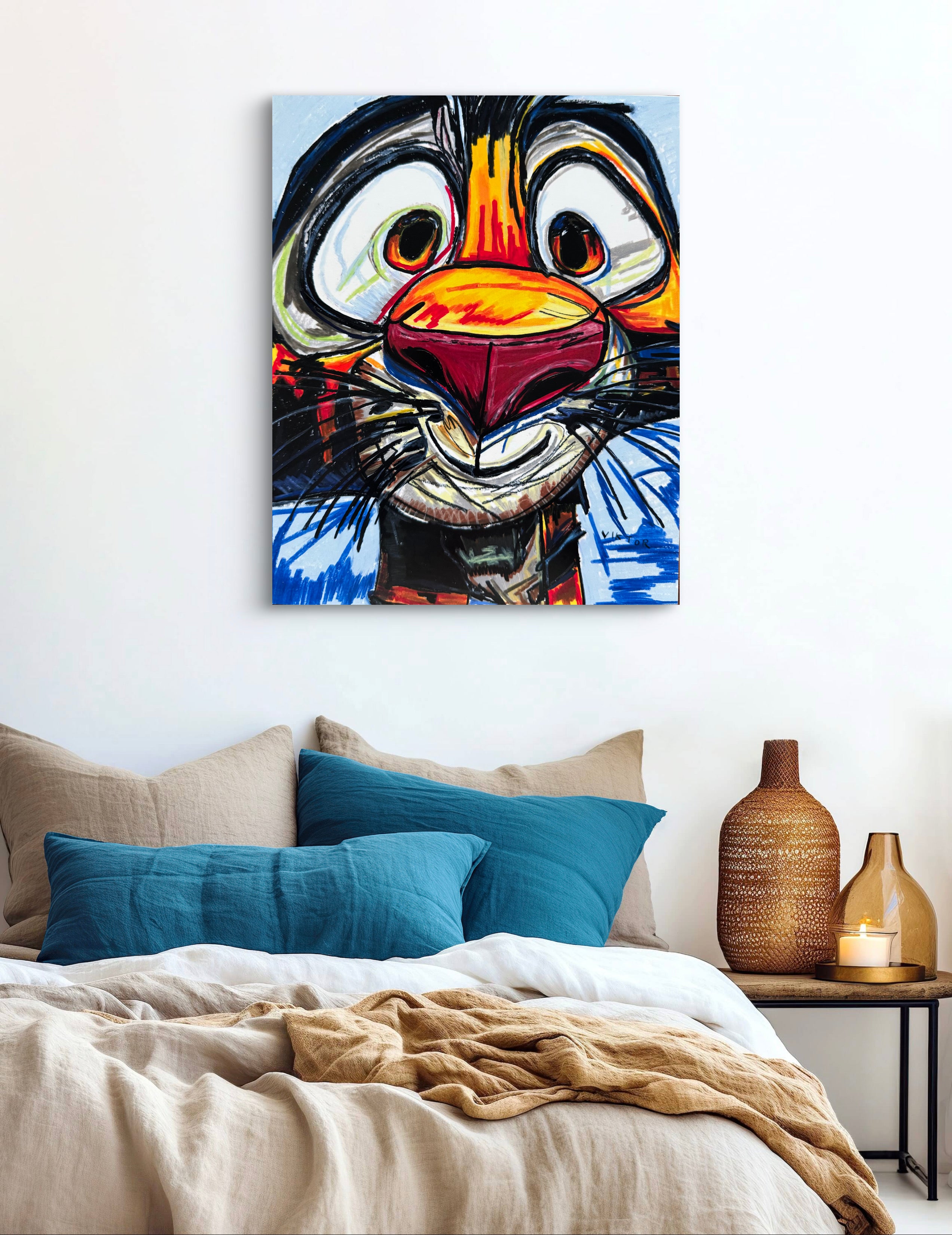 Cute Tiger - Art Prints