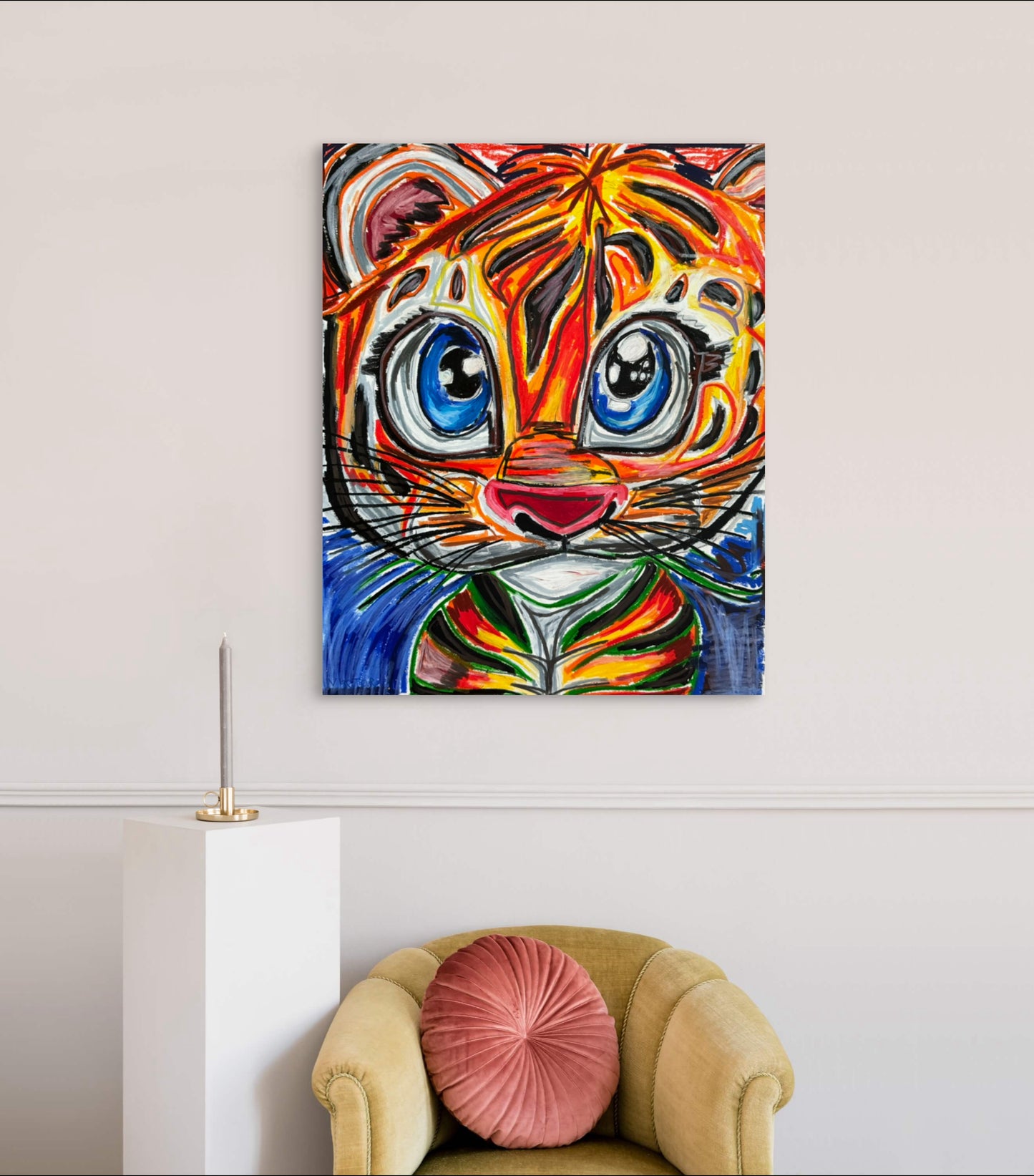 Baby Tiger - Art Prints