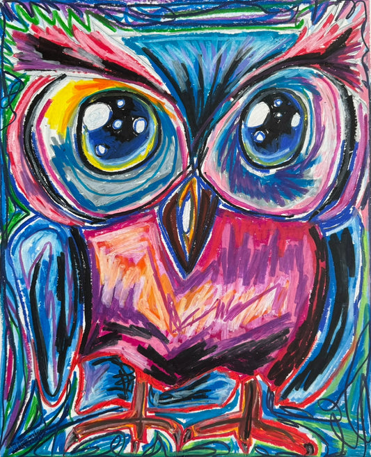 Owl-exander - Art Prints