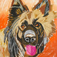 Rocco, The German Shepherd - Art Prints