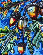 Oak Branch - Art Prints