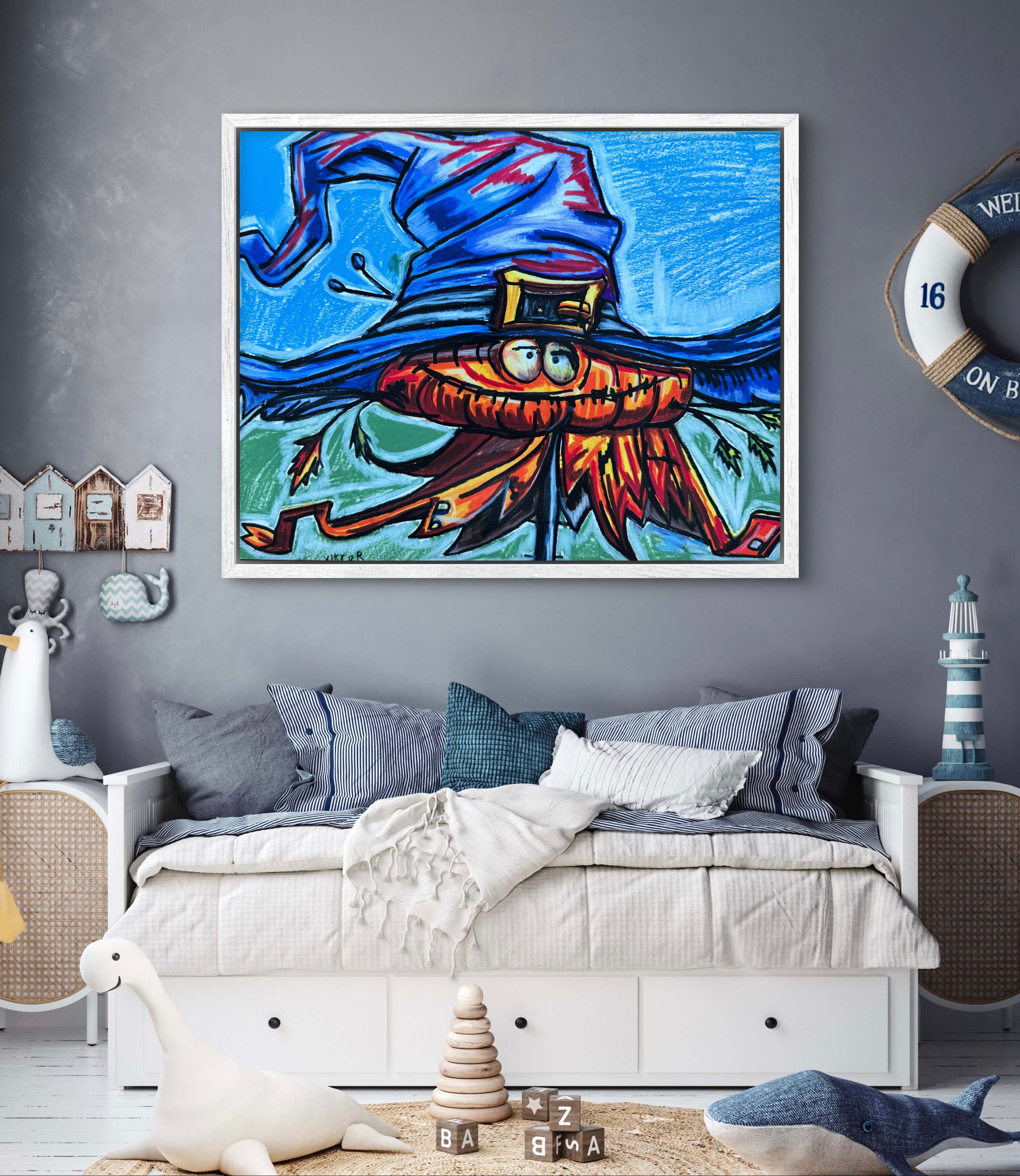 Halloween Pumpkin - Art Prints