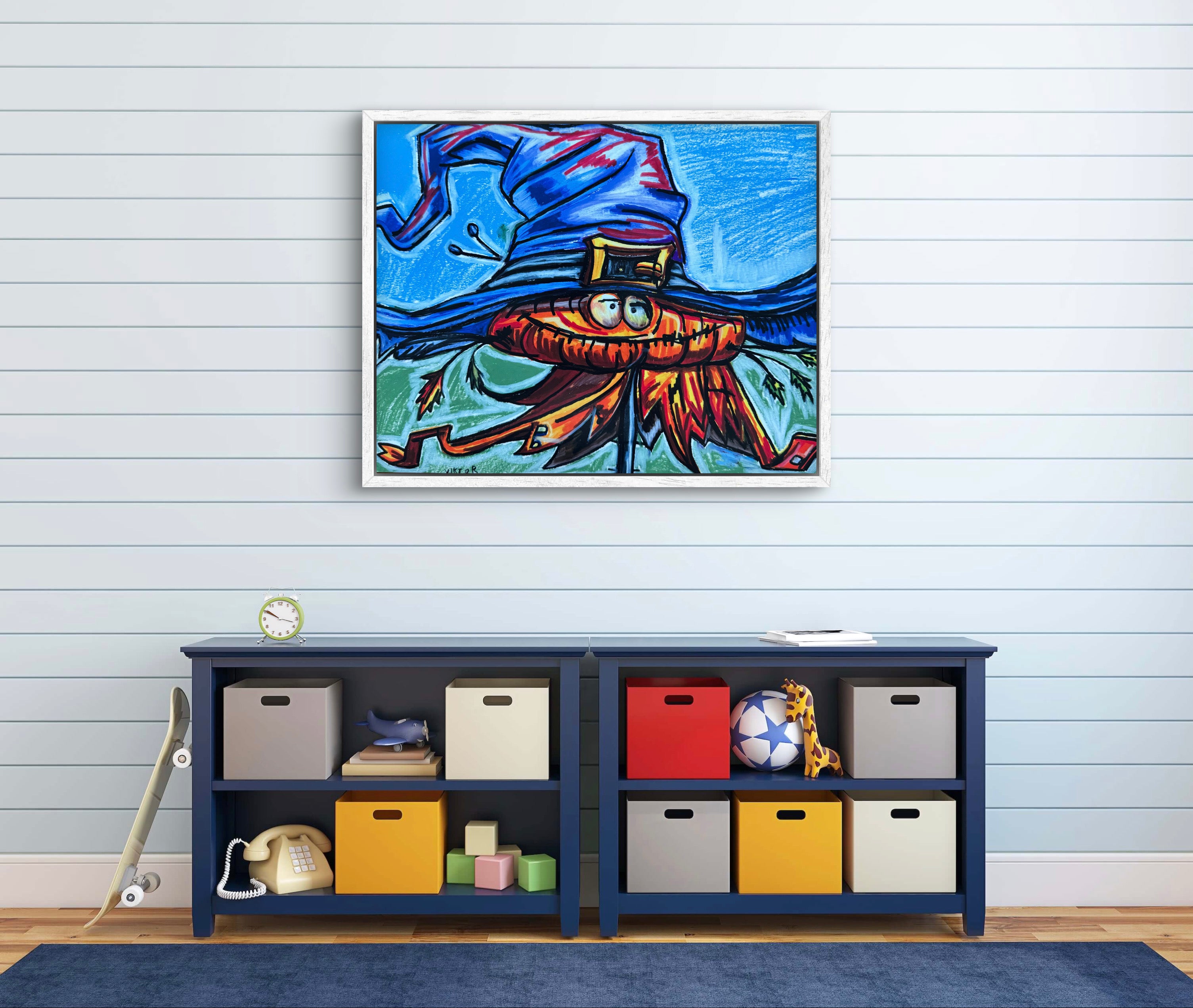 Halloween Pumpkin - Art Prints