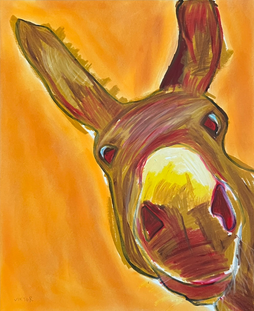 Funny Donkey - Art Prints