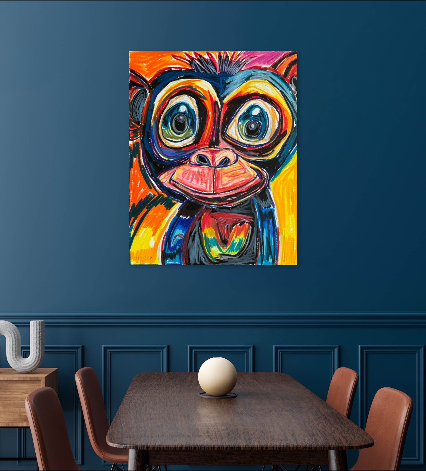 Cheeky monkey - Art Prints