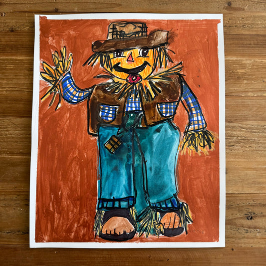 Scarecrow II - ORIGINAL 14x17”