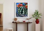 Orange Cactus - Art Prints