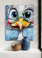 Winged Quartet - Set of 4 animals in a paper prints