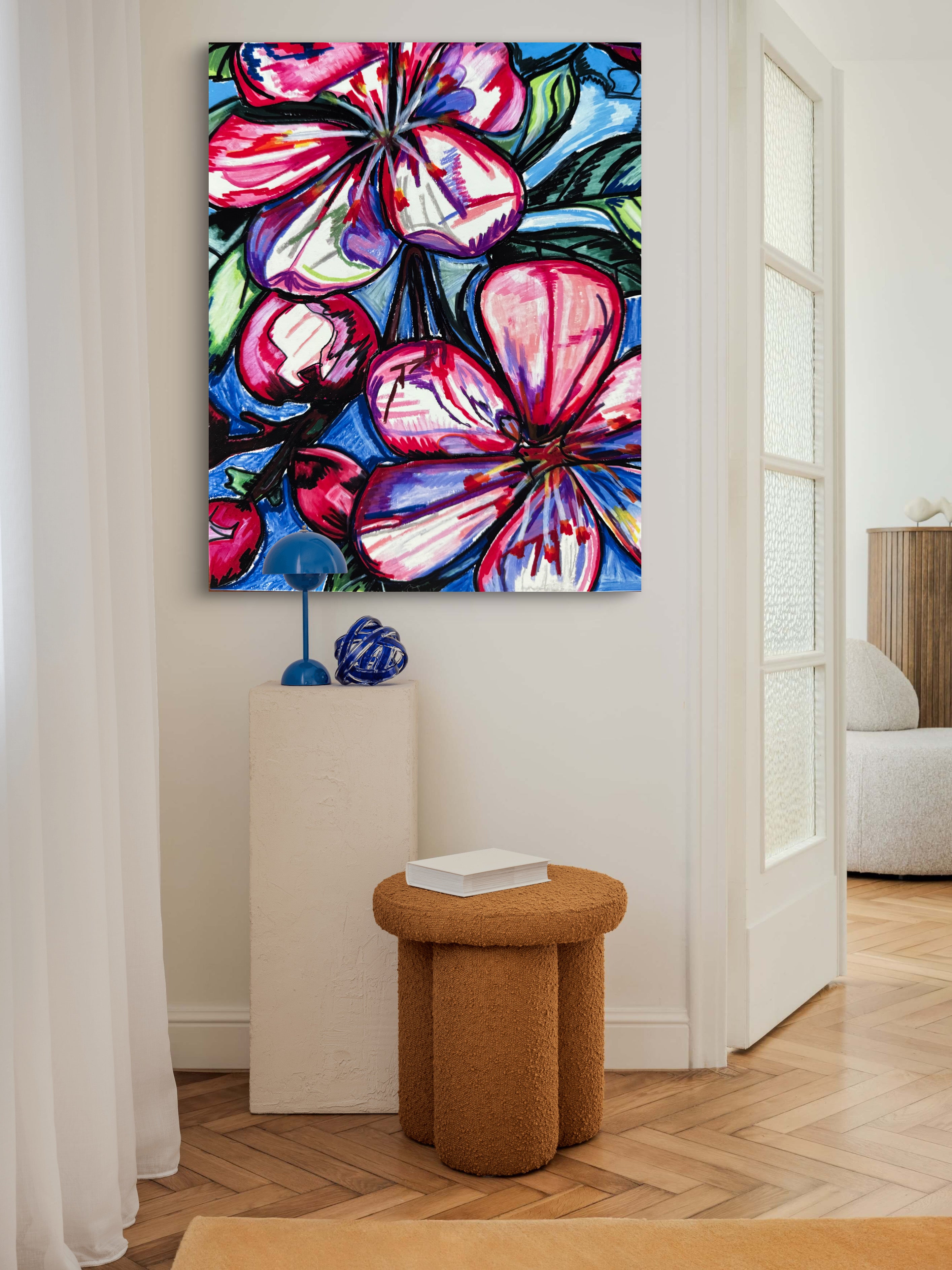 Pink Hibiscus - Art Prints