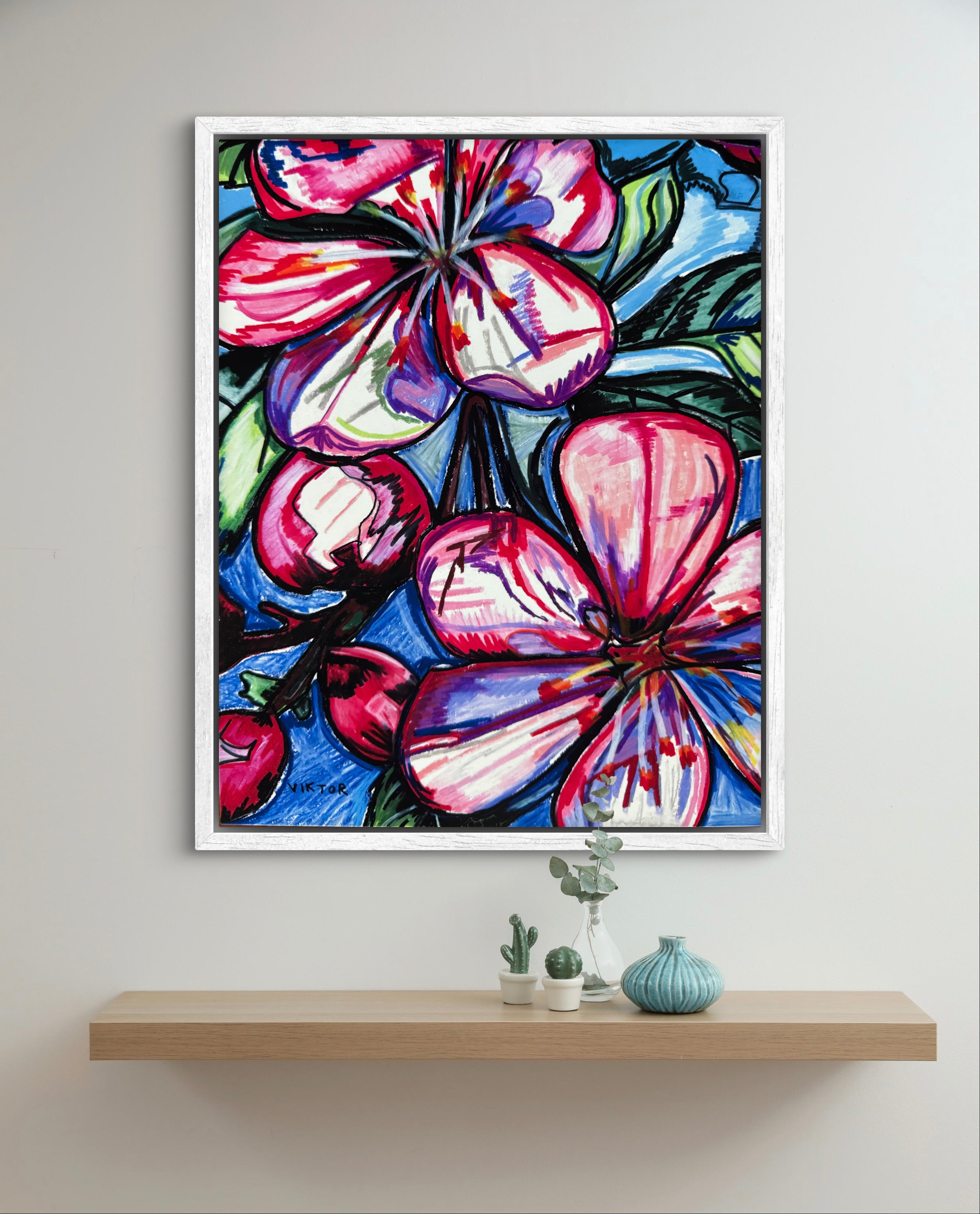 Pink Hibiscus - Art Prints