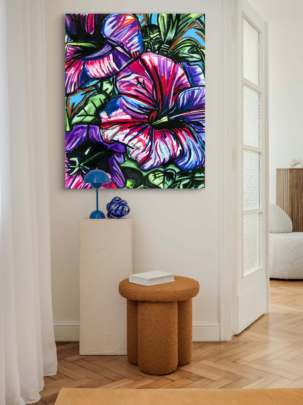 Purple Petunia - Art Prints