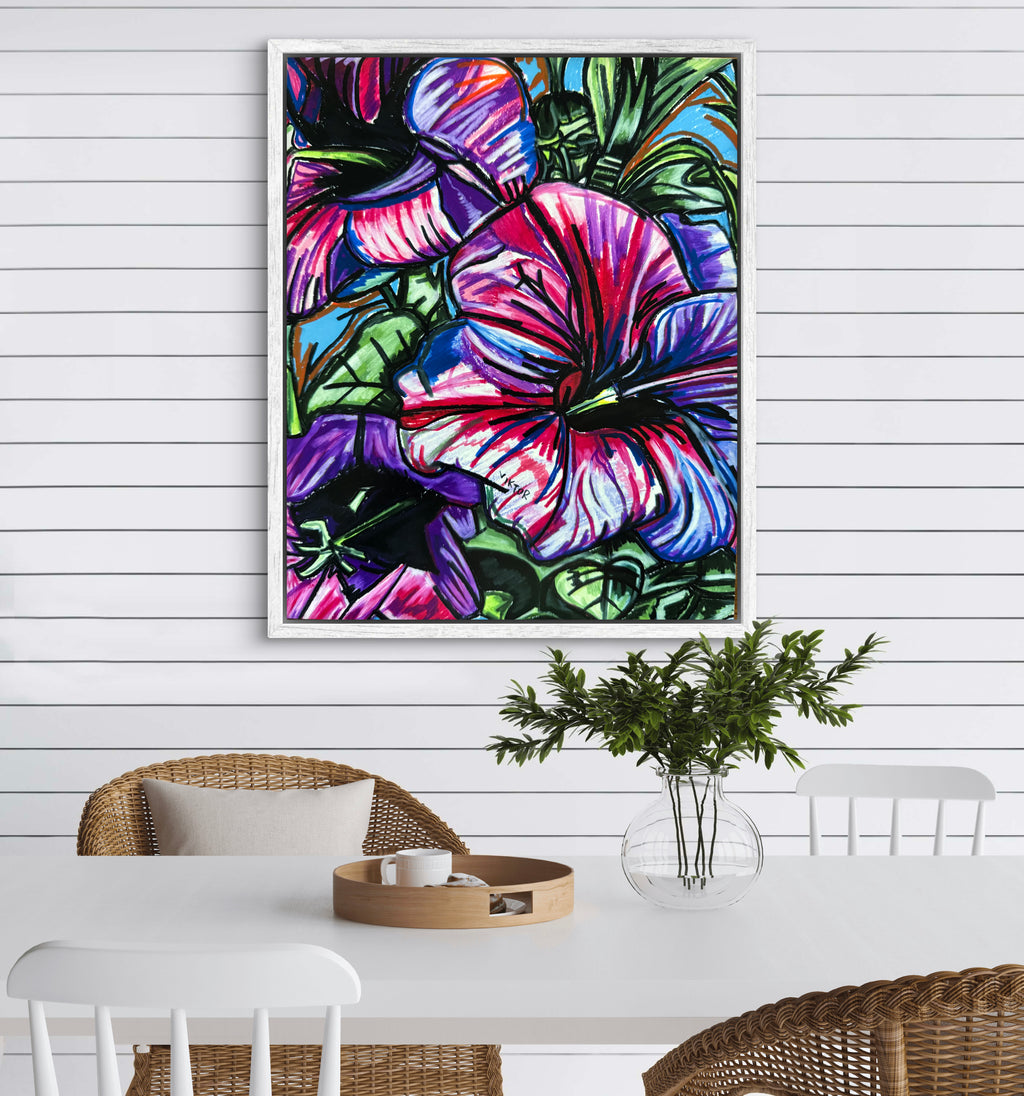 Purple Petunia - Art Prints