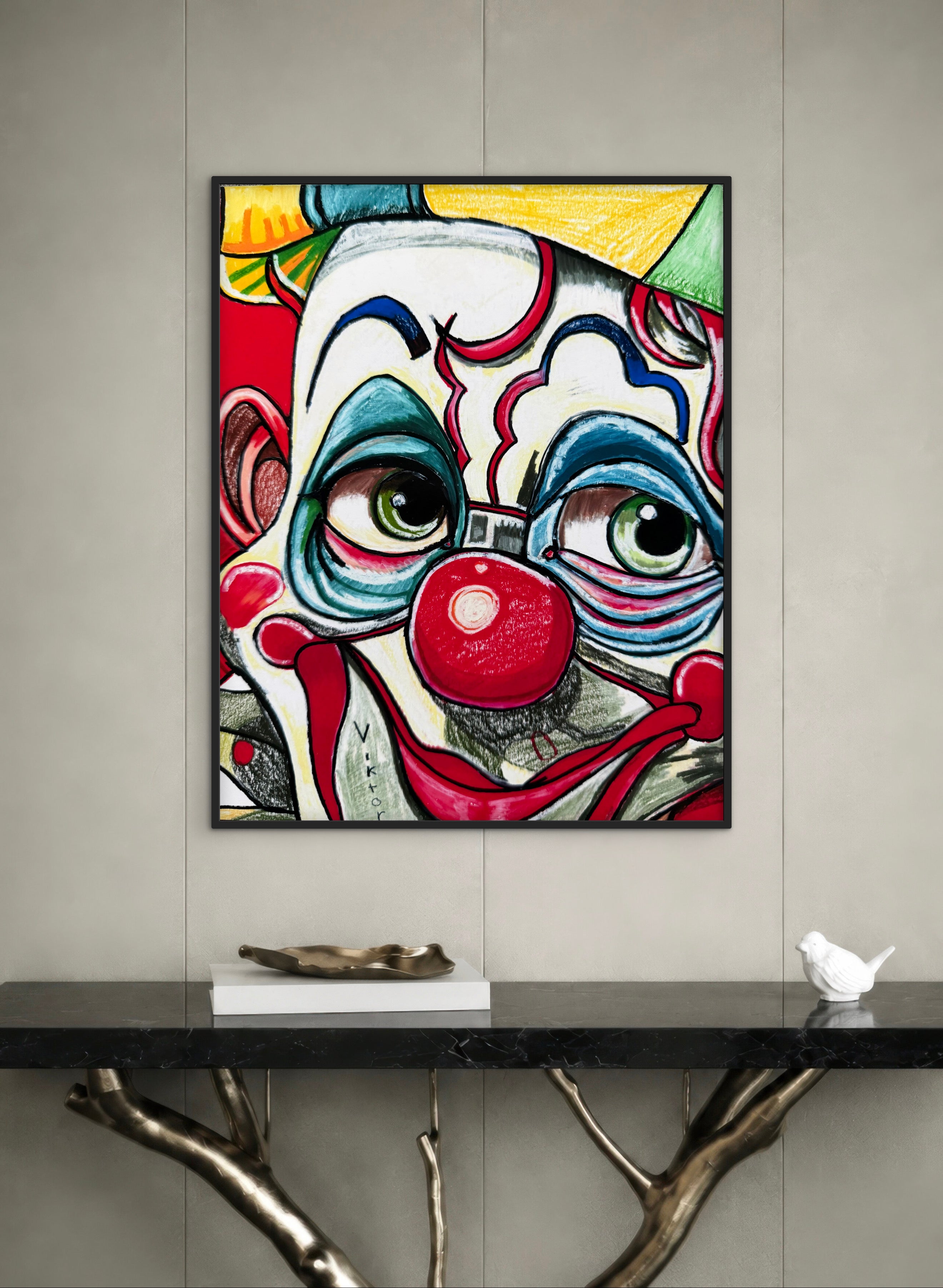 Red Nose and Big Dreams - Art Prints